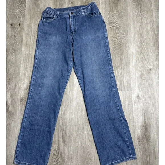 Lee Jeans Lee Jeans Womens Long Medium Wash Rn 130273 Poshmark